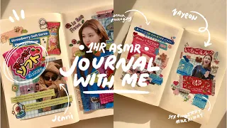 JOURNAL WITH ME // 2 spreads ☕️ 1hr ASMR