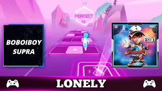 Tiles Hop: EDM Rush! - LONELY (Cover Parody) BoBoiBoy Characters!!!