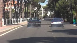drag race 1969 Dodge Charger R/T vs 1971 Plymouth Hemi 'Cuda  in Lebanon