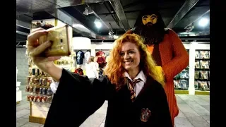 Stacey Solomon enrols at Hogwarts as Harry Potter arrives at Hamleys