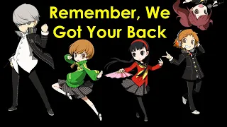 Persona Q2 - Remember, We Got Your Back Lyrics