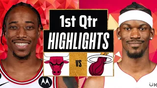 Chicago Bulls vs Miami Heat Full Highlights 1st QTR | Apr 19 | 2024 NBA Play-In