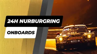 Onboards: 24h Nurburgring at night in a Porsche 911 GT3R