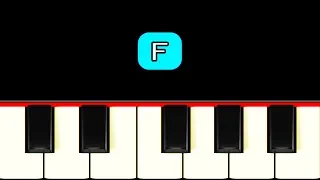 F (Piano Tutorial)