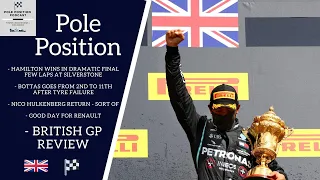 Lewis Hamilton Wins in Dramatic final few laps at Silverstone - Pole Position British GP race review