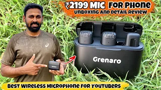 Best budget Wireless Mic detail Review and Testing in Tamil | Grenaro Wireless Mic Worth or not?