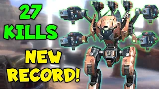 27 KILLS In One Match! My New Record And 7.5 Mill Damage | War Robots MK2 Free For All Gameplay WR