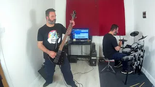 Rammstein - Mein Teil - Bass & Drum cover