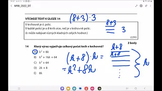 Přijímačky z matiky CERMAT (čtyřleté obory) - 2. řádný termín 2022 (3. část - 11.-16. úloha)