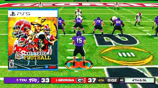 I Played the NEW College Football Game!