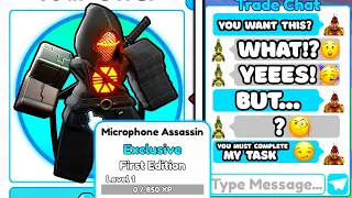 😱 WHAT!? 🤩 BUG WITH MICROPHONE ASSASSIN IN NEW UPDATE ⚡️ Roblox Skibidi Tower Defense