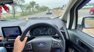 भाई क्या चीज़ चलाई है आज 👌🏻 Driving Ford ECOSPORT in Real Life