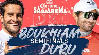 Ramzi Boukhiam vs Joan Duru | Corona Saquarema Pro - Semifinals Heat Replay