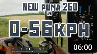 Case IH Puma 260 AFS | Cinematic POV Drive | 0 - 56kph