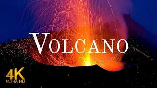 Volcano 4K~ Relax Relaxation Nature with Relaxing Music