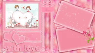 ProShow Producer  БЕСПЛАТНЫЙ СТИЛЬ ОТКРЫТКА ВАЛЕНТИНКА  FREE STYLE POSTCARD Valentine