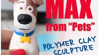 MAX from PETS // Polymerclay Fanart // Speed Sculpting