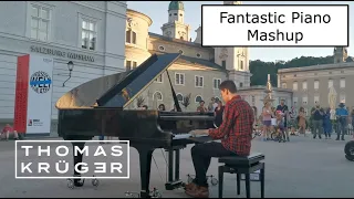River flows in you + All of me + Kids (Piano Mashup) at Mozart Square Salzburg – Thomas Krüger