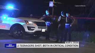 2 teens injured after South Chicago drive-by shooting