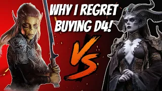 BG3 VS D4 - Why I Regret Buying Diablo 4