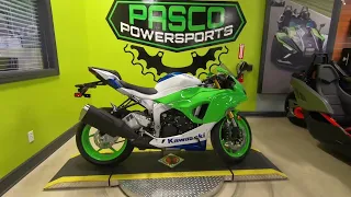 New 2024 KAWASAKI NINJA ZX-6R 40TH ANNIVERSARY EDITION ABS Motorcycle For Sale In Port Richey, FL