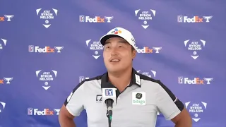 KH Lee Friday Interview 2022 AT&T Byron Nelson © PGA Tour