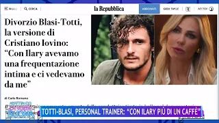 Totti-Blasi, personal trainer: "Con Ilary più di un caffè" - La Volta Buona 25/01/2024