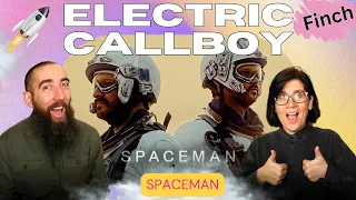 Electric Callboy feat. FINCH - SPACEMAN (REACTION) with my wife