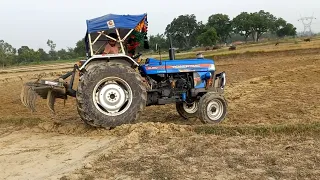 Navphr Se Khet Jot Gay Tractor Khet Gila Tha Avr Khad Bone Gay #avinashbhaitractor