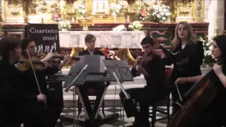 Ave María de Schubert, Cuarteto de miel, piano y soprano