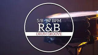5/8 Odd Time | R&B Groove for Practice | 87 Bpm