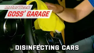 Disinfecting Cars | Goss' Garage