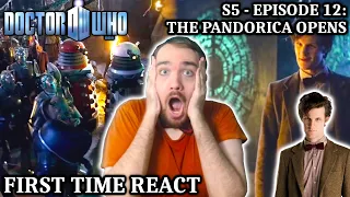 FIRST TIME WATCHING Doctor Who | Season 5 Episode 12: The Pandorica Opens REACTION