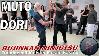 Muto Dori - unarmed against the Katana! Bujinkan Ninjutsu Kenjutsu with Moshe Kastiel