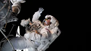 NASA Astronauts Spacewalk Outside the International Space Station on Oct. 6, 2019