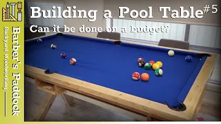 Building a Pool Table / Billiard Table top