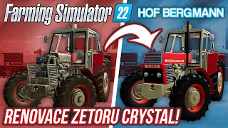 RENOVACE ZETORU CRYSTAL! | Farming Simulator 22 Hof Bergmann #09