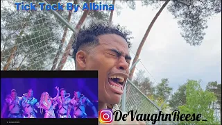 ALBINA - TICK TOCK - *LIVE* -AMERICAN 🇺🇸REACTING TO CROATIAN🇭🇷 MUSIC - EUROVISON 2021