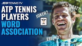 ATP Tennis Stars Play Word Association!