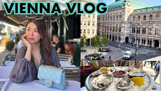 VIENNA VLOG - The Louis Vuitton Store was huge! Best Hidden Cafe, Cool Food Market + Watch Shopping