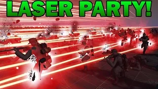 100 LASER GUN vs 500 RIFLEMAN - Men of War Assault Squad 2 - Mini Scenario #1