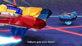 Valt Vs Hyuga and Hikaru Beyblade Burst Sparking Special Match English Sub