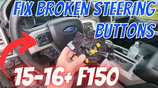 DIY: How To Replace F150 Clockspring To Fix Steering Wheel Buttons 2015+