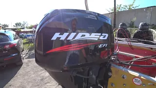 Подготовка лодочного мотора Hidea HDEF40FEL-T к первому запуску сезона 2020 года. 1 часть