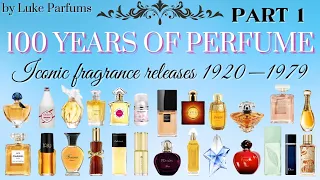 100 YEARS OF PERFUME | Iconic Fragrance Releases | Part 1 (1920–1979)