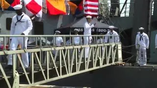 USS Ross Arrives to new Homeport in Rota, Spain
