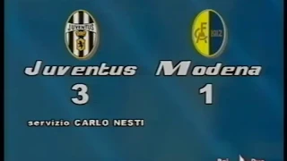 Juventus 3-1 Modena - Campionato 2003/04