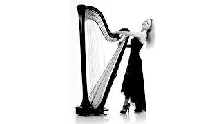 Clair de Lune by Debussy. Harp version - Kay Parker