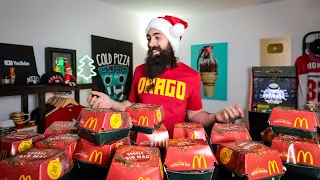 THE MOST MCDONALD'S DOUBLE BIG MACS EVER EATEN | XMAS SERIES 2020 | BeardMeatsFood