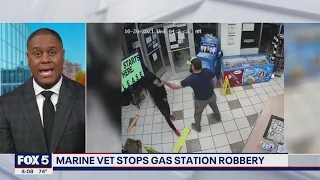 Marine veteran disarms a would-be robber at an Arizona gas station | FOX 5 DC